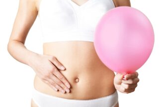 Bloating after IVF fertility treatment and pregnancy