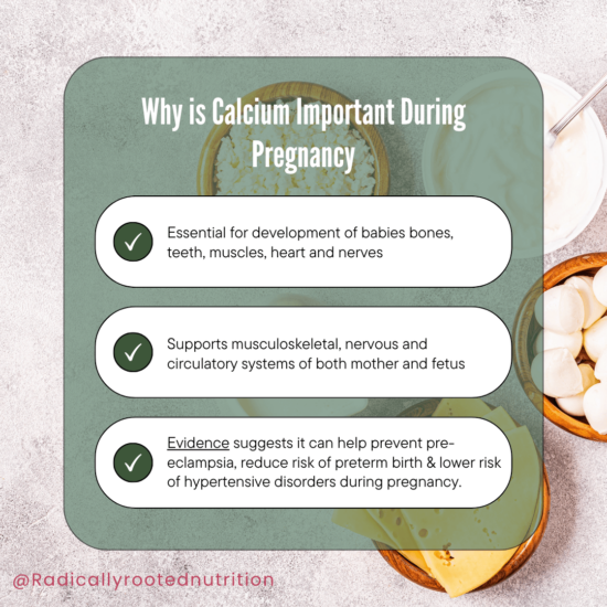 Why is Calcium Important During pregnancy