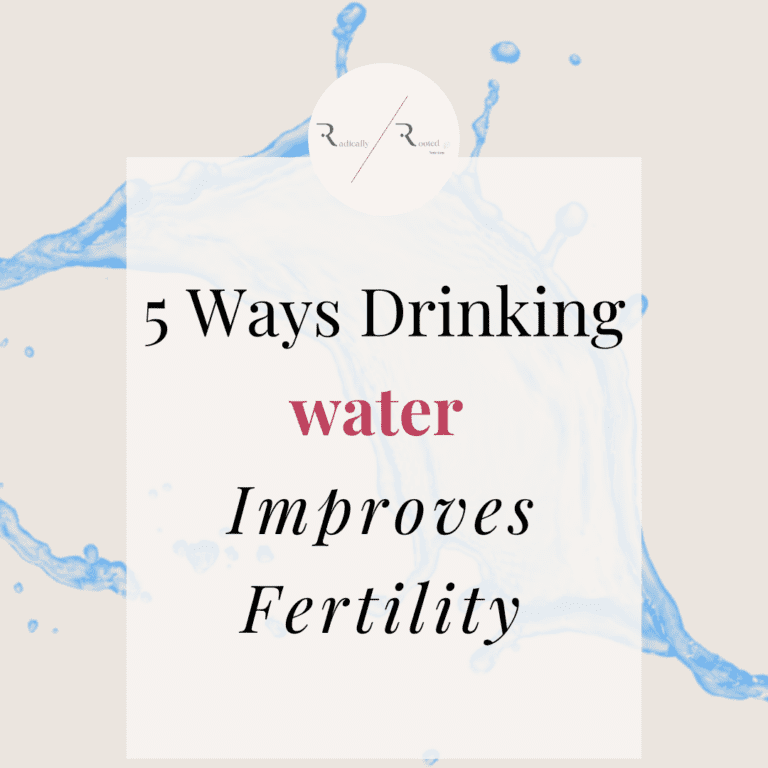 5 Ways Drinking Water Improves Fertility