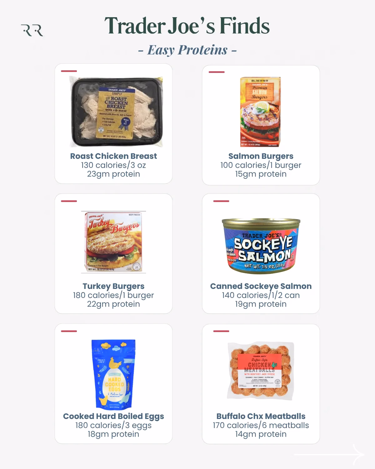High-protein Trader Joe’s foods recommended by a registered dietitian