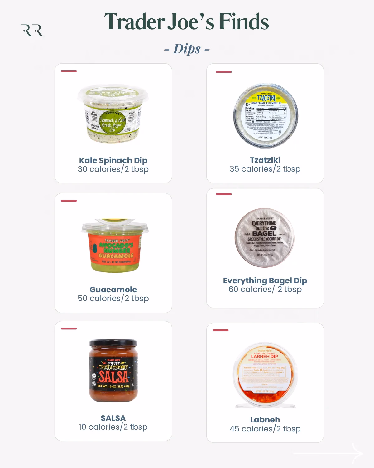 Trader Joe’s dips and sauces for balanced meals